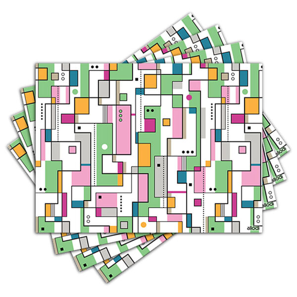 Jogo Americano - Linhas Com 4 Peças - 329jo