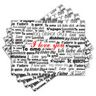 Jogo Americano - Love You Com 4 Peças - 247jo