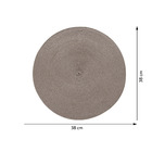 Jogo Americano Luna Red 38cm TAUPE