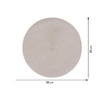 Jogo Americano Luna Red 38cm VANILLA