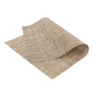 Jogo Americano Marrom 45x30x1cm 4 Peças Cromus