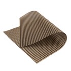 Jogo Americano Marrom Escuro 45x30x1cm 4 Peças Cromus