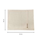 Jogo Americano Natural 35x45cm 2 Unidades Sf