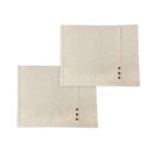 Jogo Americano Natural 35x45cm 2 Unidades Sf