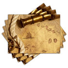 Jogo Americano - Navegação Com 4 Peças - 018jo