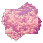 Jogo Americano - Nuvens Com 4 Peças - 792jo