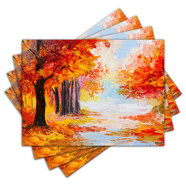 Jogo Americano - Paisagem Com 4 Peças - 461jo