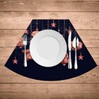 Jogo Americano Para Mesa Redonda Wevans  Pingente