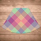 Jogo Americano Para Mesa Redonda Wevans Colorfull Geométric