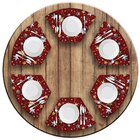 Jogo Americano Para Mesa Redonda Wevans Elegante