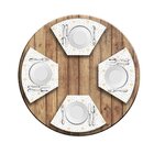 Jogo Americano Para Mesa Redonda Wevans Estrelas