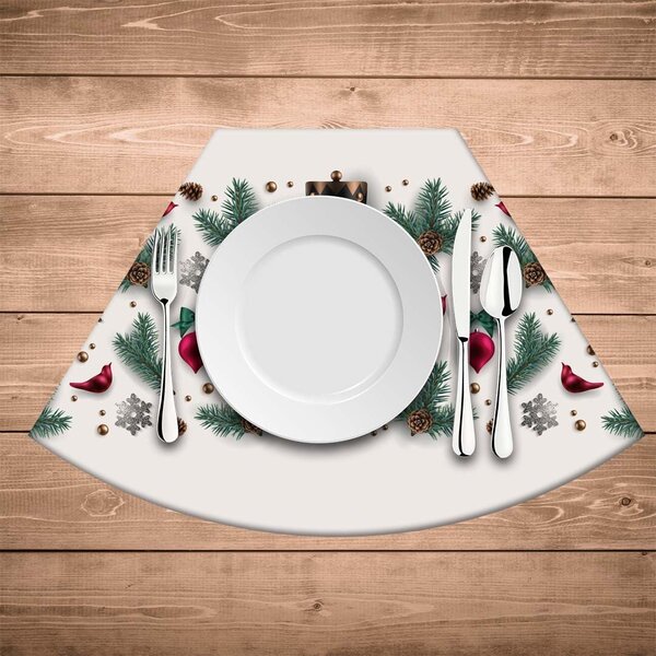 Jogo Americano Para Mesa Redonda Wevans Faixa Quebra Nozes