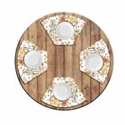 Jogo Americano Para Mesa Redonda Wevans Flowers