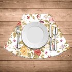 Jogo Americano Para Mesa Redonda Wevans Flowers