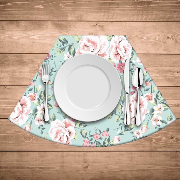 Jogo Americano Para Mesa Redonda Wevans Flowers Premium