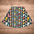 Jogo Americano Para Mesa Redonda Wevans Geometric Colors