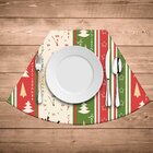 Jogo Americano Para Mesa Redonda Wevans Merry Christmas