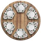 Jogo Americano Para Mesa Redonda Wevans Multi Quebra Nozes