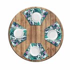 Jogo Americano Para Mesa Redonda Wevans Paradise -