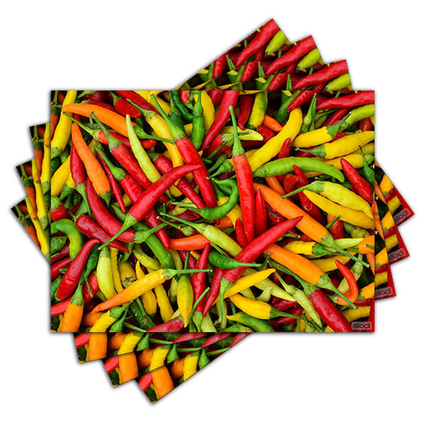 Jogo Americano - Pimenta Com 4 Peças - 768jo