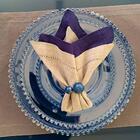 Jogo Americano Ponto Ajour Algodão Areia 2 Peças 45x33cm