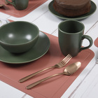 Jogo Americano PVC Color Terracota  44x28,5cm