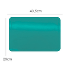 Jogo Americano PVC Color Verde 44x28,5cm