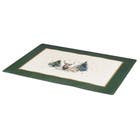 Jogo Americano Quadrado Verde 33x45cm