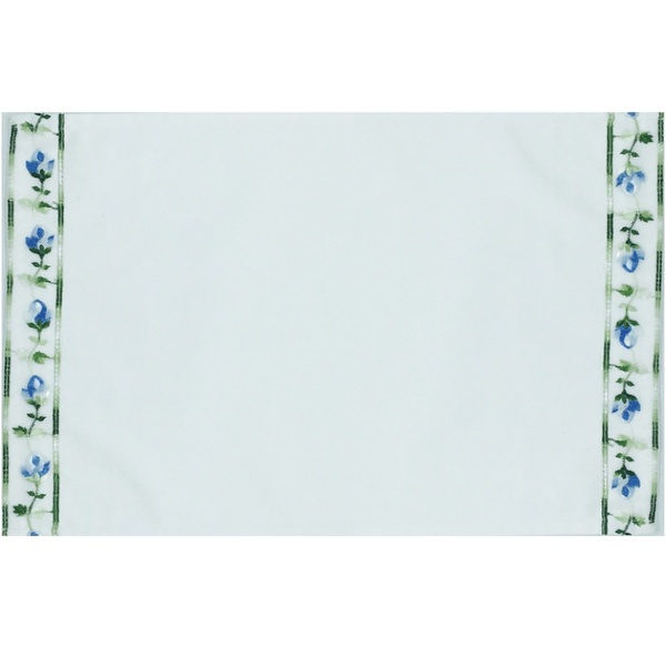 Jogo Americano Ramo Floral Da Charlô Branco - 4 Unids