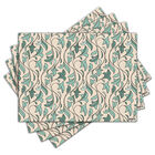 Jogo Americano - Ramos Com 4 Peças - 664jo