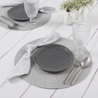 Jogo Americano Redondo 1 Unidade -  Cromio