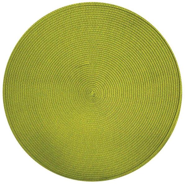 Jogo Americano Redondo 38 Cm Yoi Tyft Sousplat Lugar Unidade