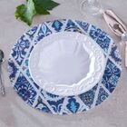 Jogo Americano Redondo 38cm Design Jolitex - Aquarela