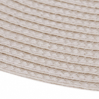 Jogo Americano Redondo Luna Baunilha 38x38cm