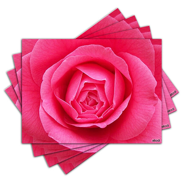 Jogo Americano - Rosa Com 4 Peças - 382jo