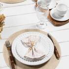 Jogo Americano Serenity Areia Copa   Cia 174827u