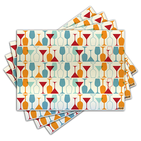 Jogo Americano - Taças Com 4 Peças - 199jo