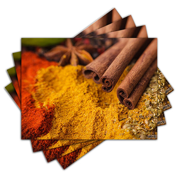 Jogo Americano - Temperos Com 4 Peças - 035jo