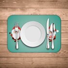 Jogo Americano Wevans  Papai Noel Cute