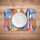 Jogo Americano Wevans Geometric Abstract Mandalas