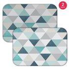 Jogo Americano Wevans Green Triangle