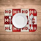 Jogo Americano Wevans Ho Ho Ho