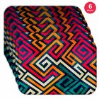 Jogo Americano Wevans Linhas Abstratas