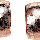 Jogo Anel De Guardanapo Em Aço Flowers 4,5 Cm 4 Peças Cobre