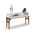 Jogo Aparador E Buffet Annora Branco 2 Portas