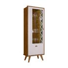 Jogo Aparador E Cristaleira Kyoto Ype Off White