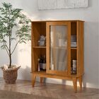 Jogo Armário E Cristaleira Cadiz Nature