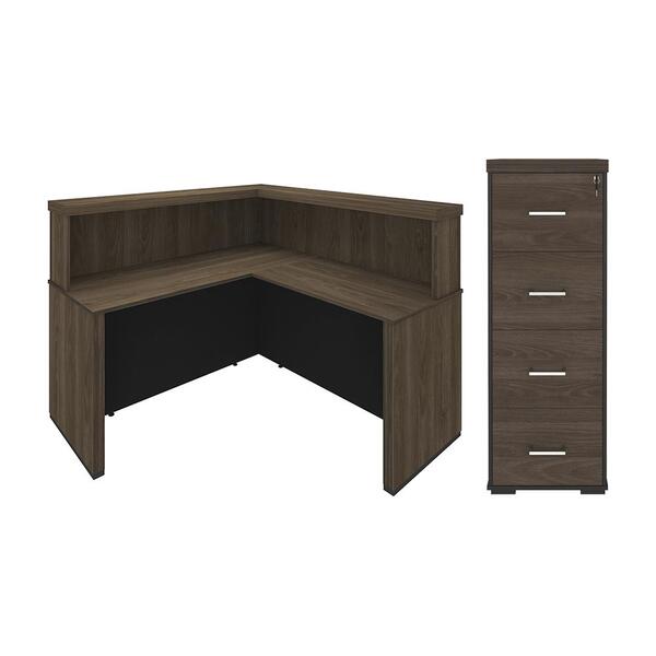 Jogo Arquivo E Balcão Hamburgo Charuto Preto