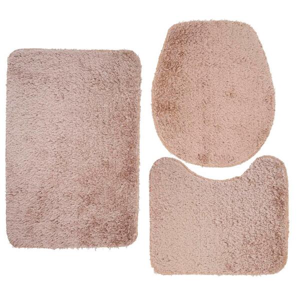 Jogo Banheiro Completo Antiderrapante Decoração Liso