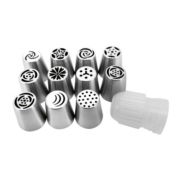 Jogo Bicos Russos Para Confeitar Aço Inox Carol Fiorentino 12